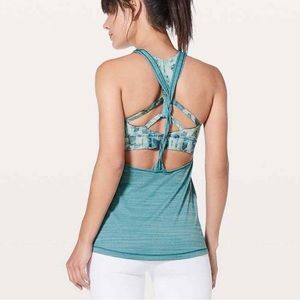 Lululemon Twist and Toil Shelf Bra Tank Top